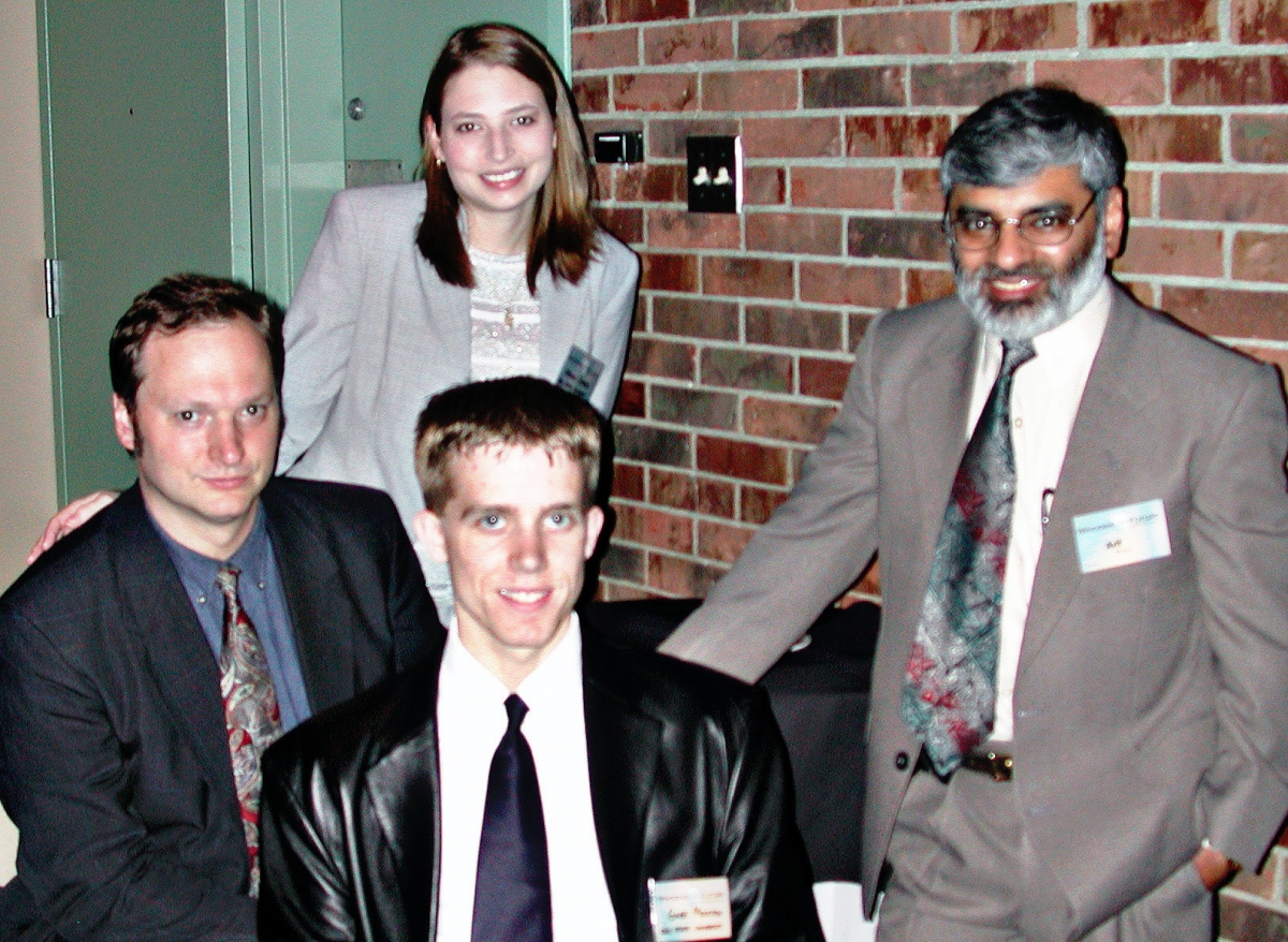 Arif Khan and other members of the ITEC-Ohio staff.